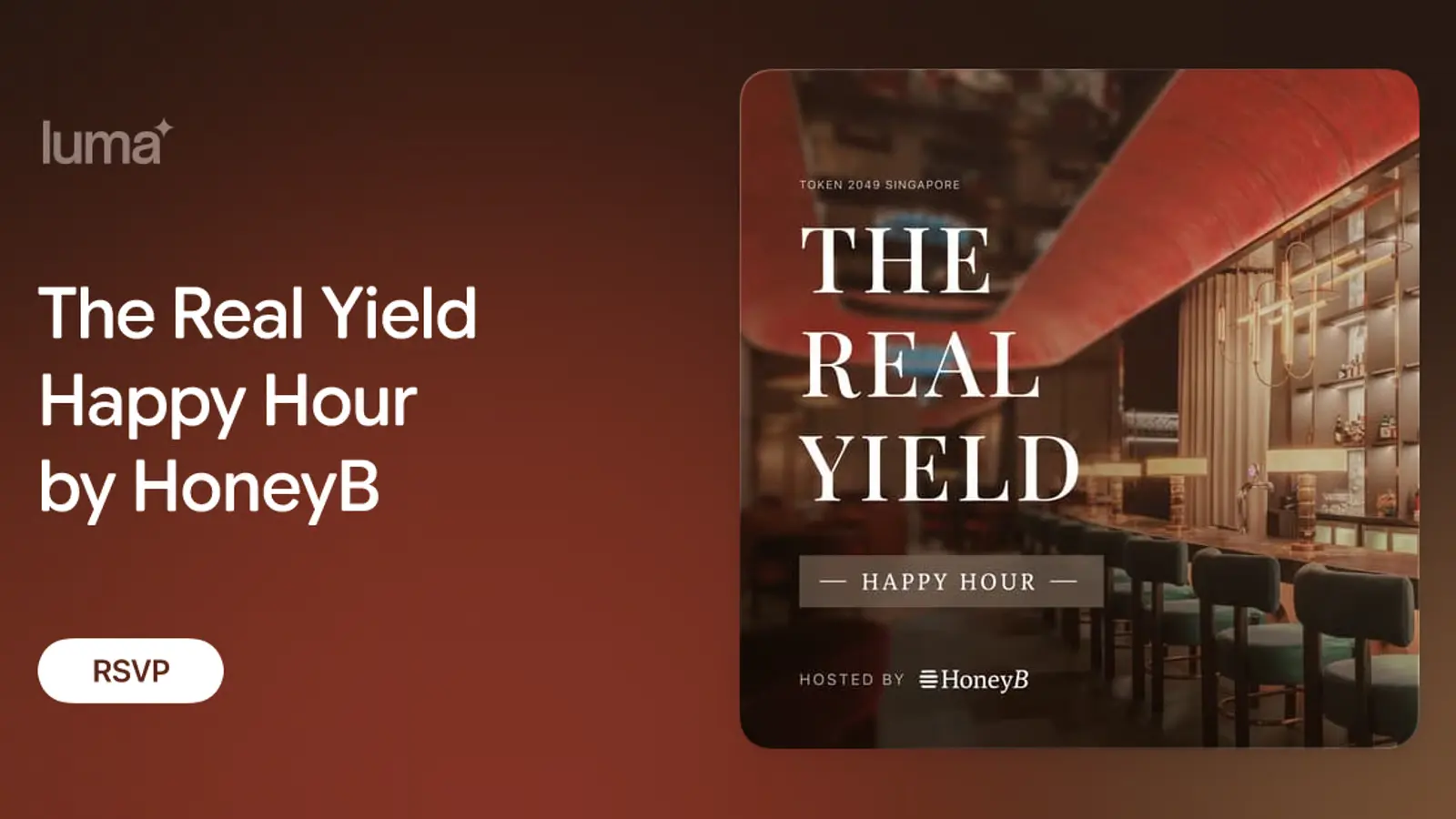 The Real Yield Happy Hour by HoneyB